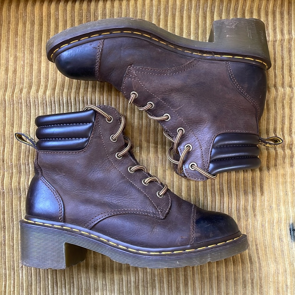 Dr. Martens Brown Leather Boots